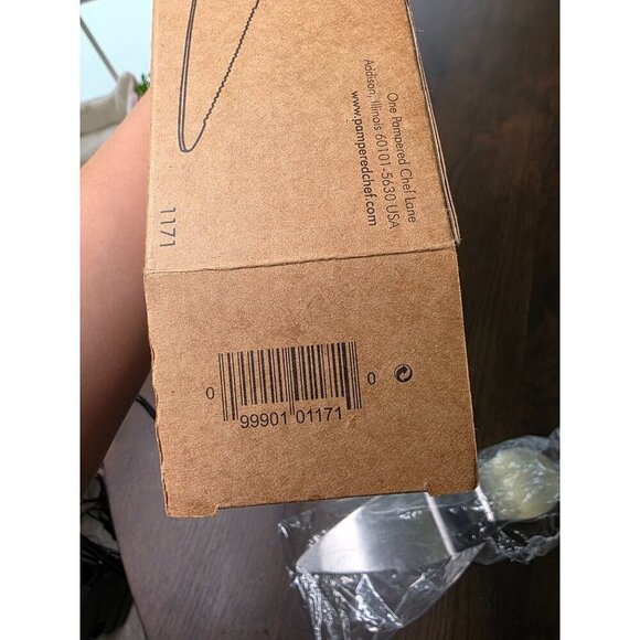 Pampered Chef Pink Zebra High Heel Cake Server #1171 Magnetic - Picture 11 of 12